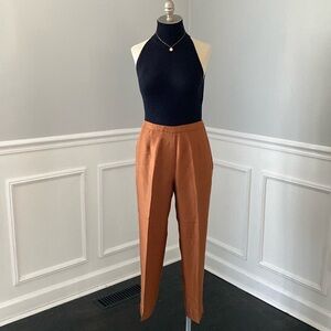 Amanda Smith Silk Capri Pants